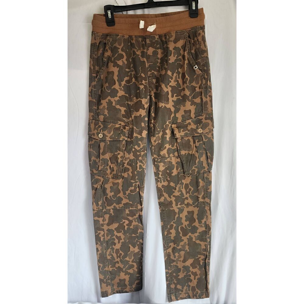 Lucky Brand Boys Cargo Pants Camouflage Size Large NWOT A9